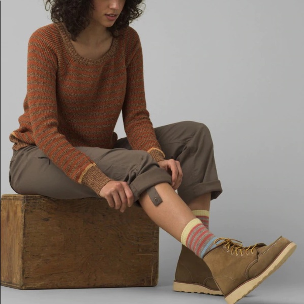 Prana Roll Up Halle Cargo Pants Slate Gray Hiking
